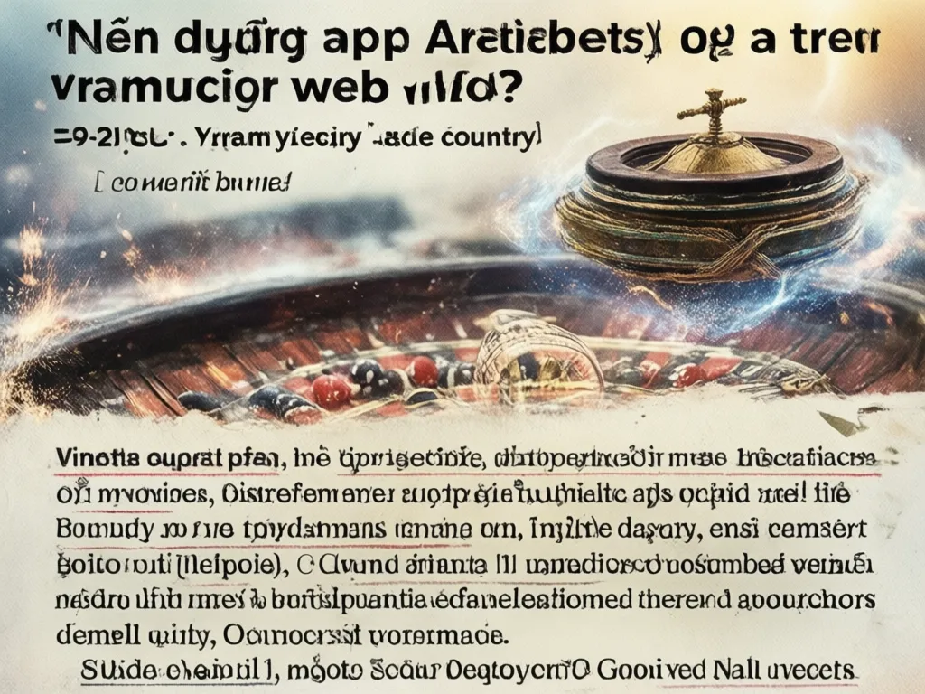 So sánh App và Web